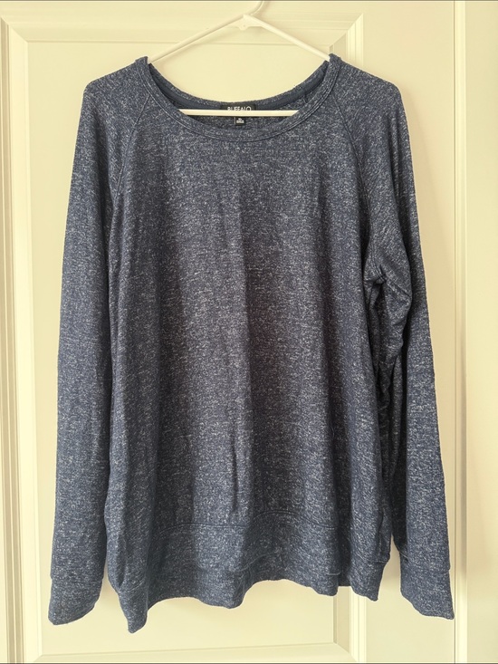 Buffalo David Bitton Tops - Super soft Buffalo David Bitton Heathered Navy Pullover